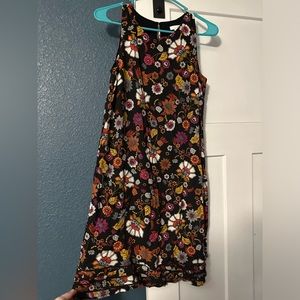 J Jill sleeveless floral dress